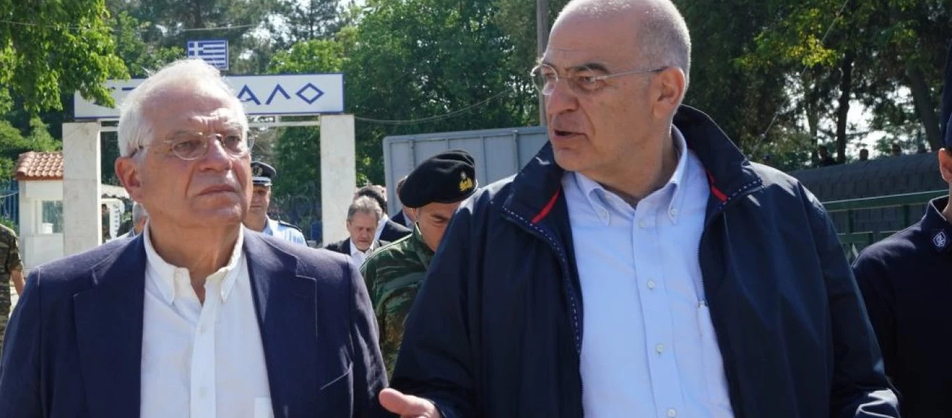 Ζ.Μπορέλ από Έβρο: «Λύστε τις διαφορές σας με την Τουρκία, να είστε καλοί γείτονες»